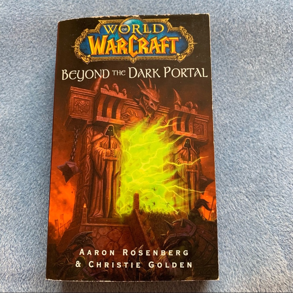 World of Warcraft novel - Beyong the Dark Portal Paperback cover